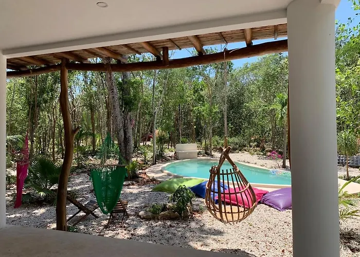 Hospedagem domiciliar The Jungle House, Sacbe *